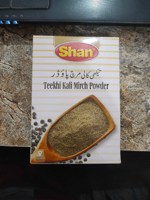 Shan Teekhi Kali Mirch Powder 25gm (Black Pepper)