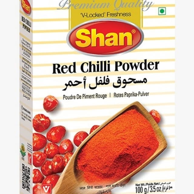 Shan Tez Lal Mirch Powder 100gm (Red Chilli)