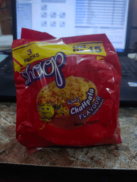 Shoop Noodles Chatpatta (Pack of 3) 65gm