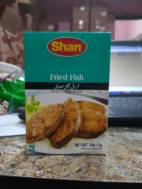 Shan Fried Fish Masala 50gm