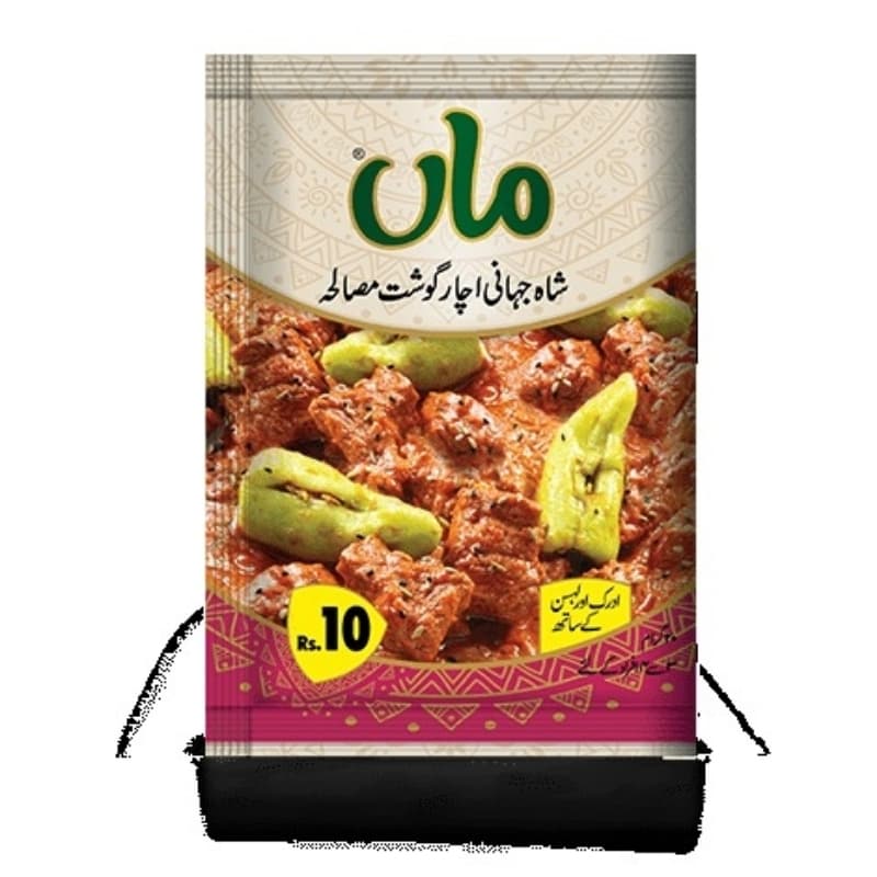MAA Shahjahani Achar Gosht Masala 20gm (01 dozen)
