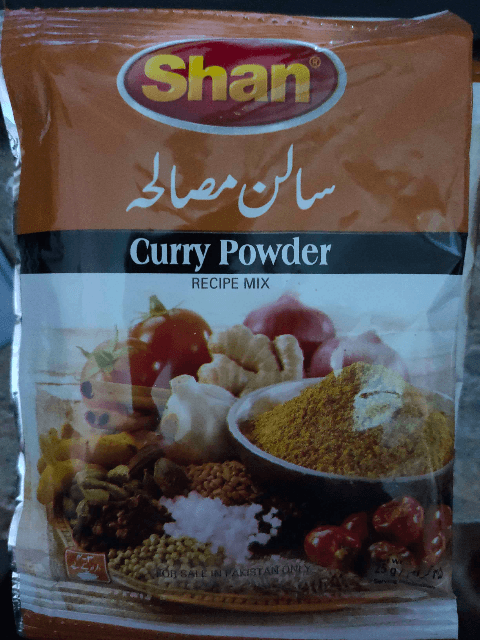 Shan Curry Powder Sachet 25gm (01 dozen)