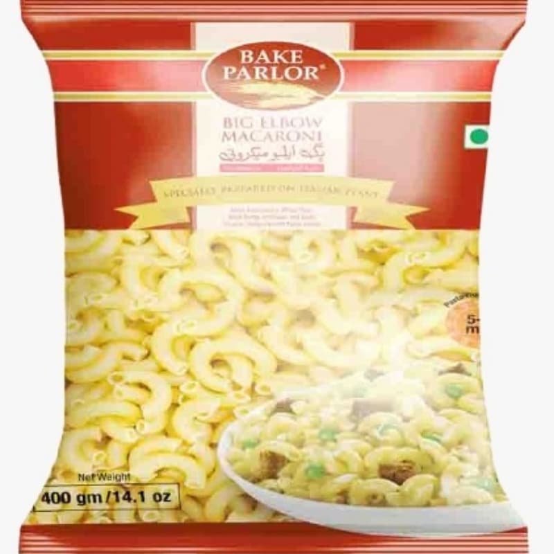 Bake Parlor Big Elbow Macaroni 400gm (36×400gm)