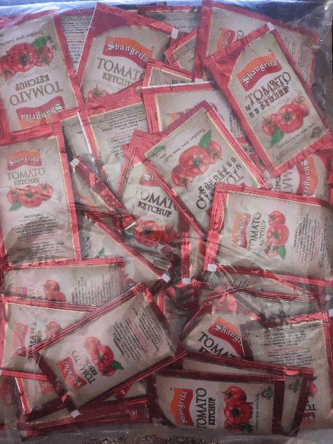 Shangrila Tomato Ketchup Sachet 10gm×100 Pcs