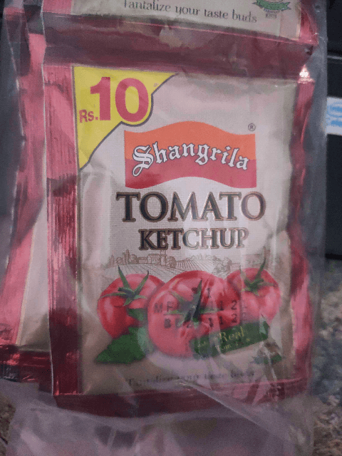 Shangrila Tomato Ketchup Sachet  30gm×12 Pcs