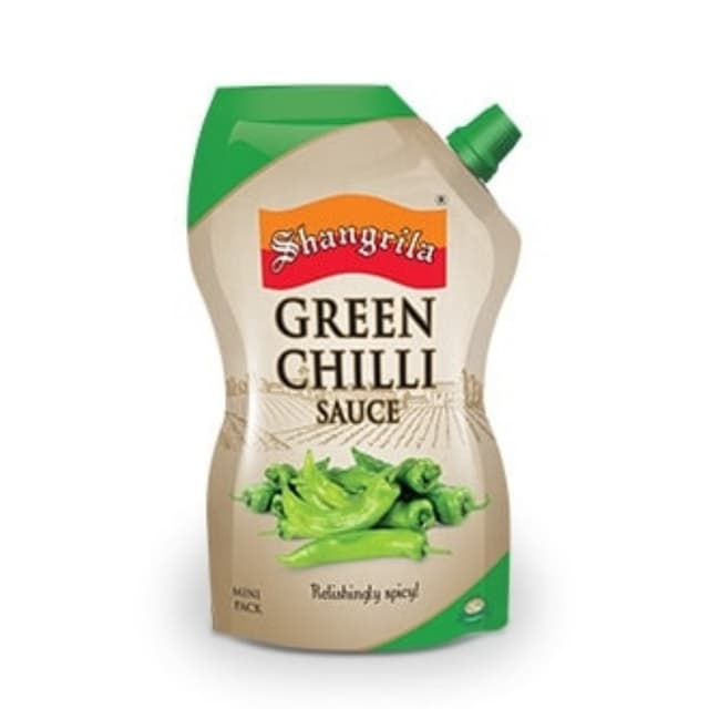 Shangrila Green Chilli Sauce Mini Pack 225gm