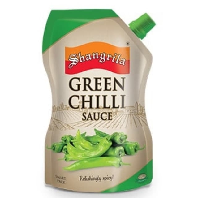 Shangrila Green Chilli Sauce Smart Pack 450gm
