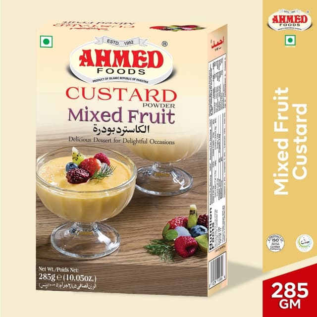 Ahmed Custard Mixed Fruit 285gm