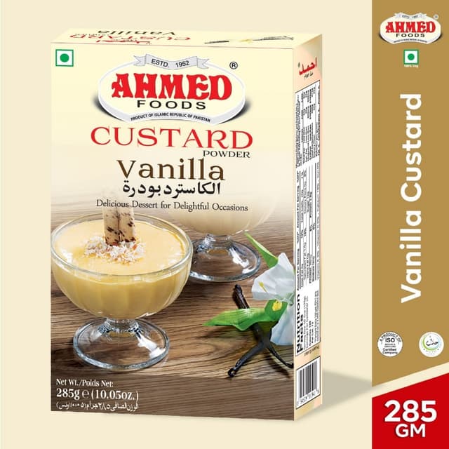 Ahmed Custard Vanilla 285gm