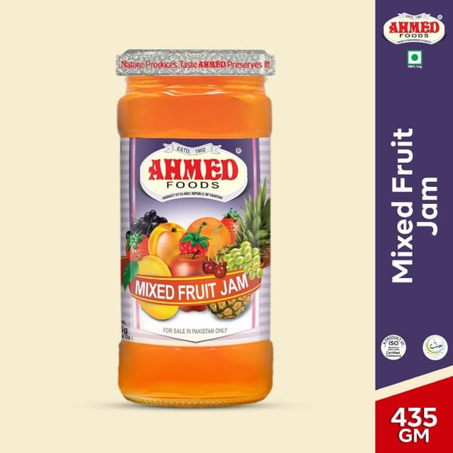 Ahmed Jam Mixed Fruit 435gm