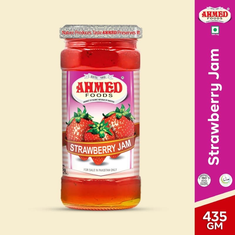 Ahmed Jam Strawberry 435gm