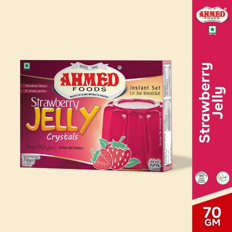 Ahmed Jelly Strawberry 70gm