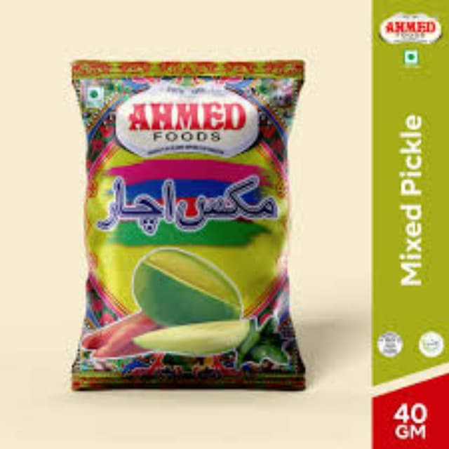 Ahmed Mixed Pickle 40gm × 12 Pcs