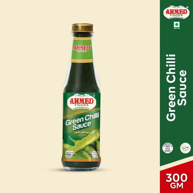 Ahmed Green Chilli Sauce 300gm