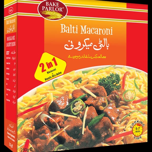 Bake Parlor Balti Macaroni 250gm